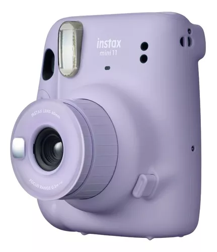 Fujifilm Instax Mini 11 - Cámara instantánea color morado lila + paquete de  película Fuji (40 hojas) + paquete de accesorios para obturador, incluye