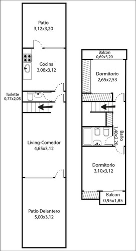 Venta Ph 3 Ambientes Barrio Güemes Haedo Apto Cred