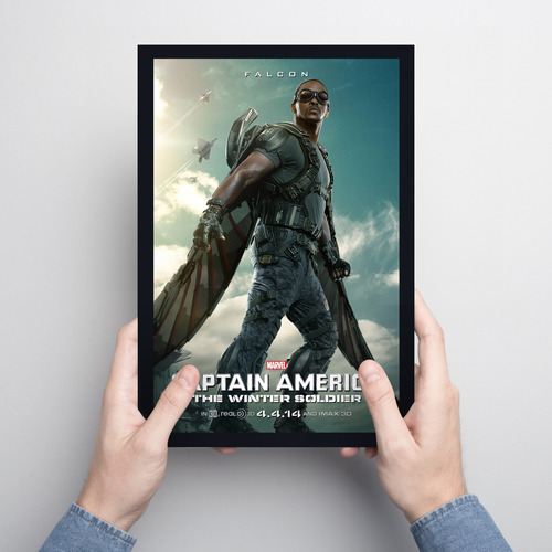 Cuadro 20x30 Peli Captain America The Winter Soldier 011