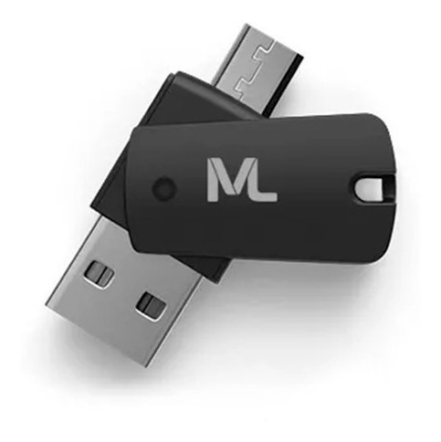 Cartão De Memória Multilaser Ultra Speed-i 64gb Mc152 -preto