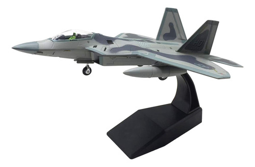 Avión De De Aleación F22 De Ee. Uu., Escala 1:100, Adorno