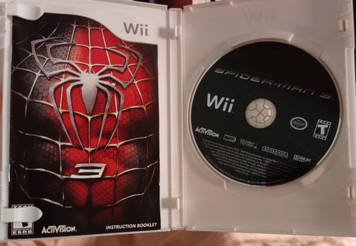Juego De Wii Spiderman 3 (Usado)