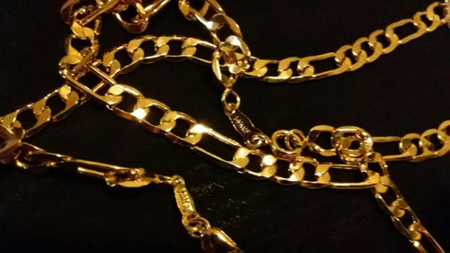 Cadenas Hombre Enchapado Oro 14k