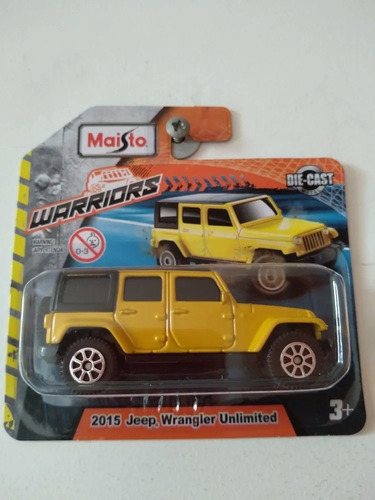 Maisto Die-cast 2015 Jeep Wrangler Unlimited 