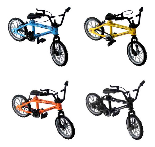 4 Bicicleta De Dedo Mini Manobras Juguete Infantil