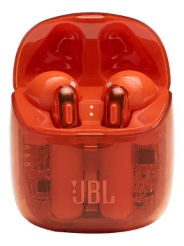 Auriculares in ear inal mbricos JBL Tune 225TWS ghost orange