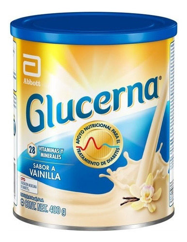 Glucerna Para Diabéticos Sabor Vainilla Lata