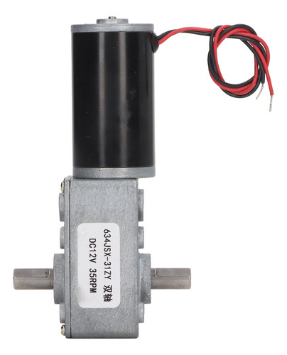 Motor De Reducción De Velocidad, Doble Eje, Dc, 12 V, Autobl