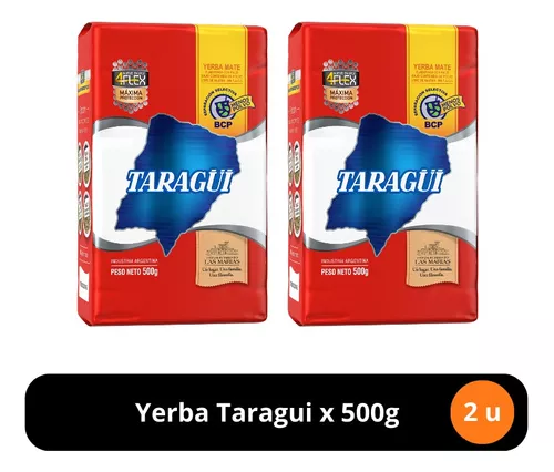 ▷ Yerba Mate Taragüi 5kg Set (10 x 500g)