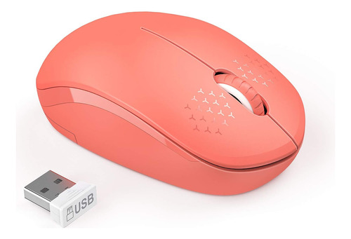 Mouse Seenda Wireless 2,4g/coral