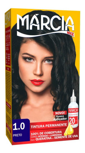 Márcia Tinta 1.0 Preto 30ml