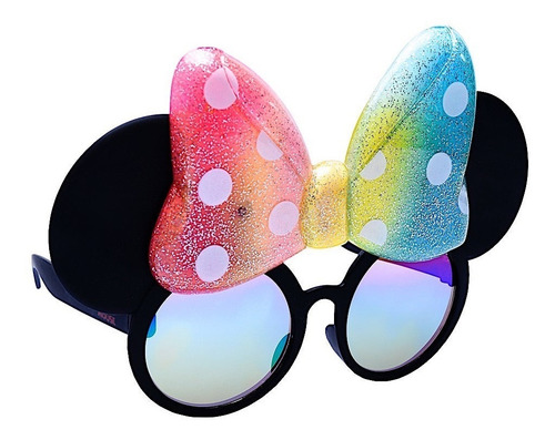 Imagen 2 de 4 de Minnie Mouse Lentes De Sol Arcoíris Sun Staches Disney