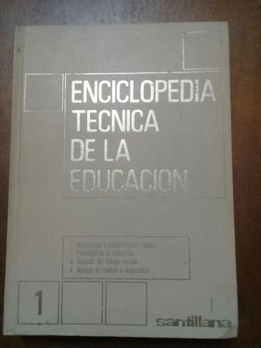 Enciclopedia Técnica De La Educación. Santillana. 3 Tomos 