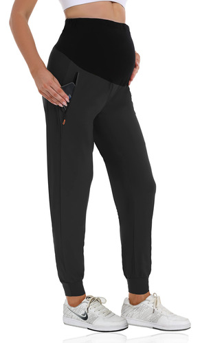 V Vocni Pantalones Deportivos De Maternidad Para Mujer, De S