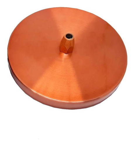 Imagem 3 de 5 de Canopla Cobre Para Lustre,luminária E Pendente