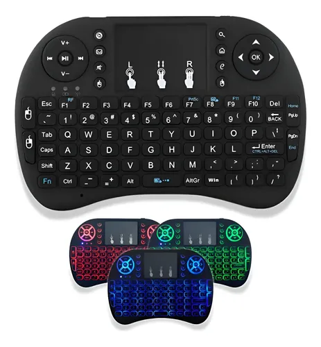 Mini Teclado Usb Sem Fio Para Notebook Smart Tv Android Box - R$ 36,99