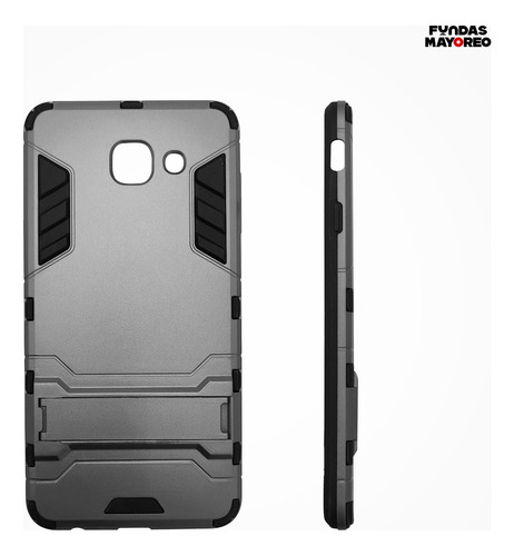 Funda Iron Para Samsung Galaxy J7 Max Carcasa Antishock Gris