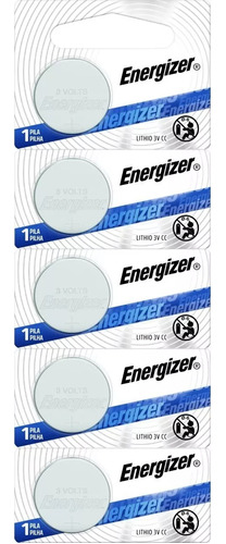 Pack 5 Pilas Litio Energizer Cr 2016 Baterias Troqueladas