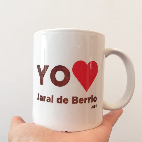 Taza De Ceramica Diseño Yo Amo Jaral De Berrio