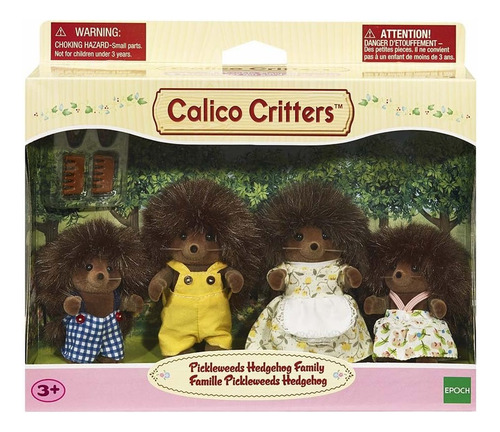 Ternurines Erizo Hedgehog Familia Calico Critters Sylvanian