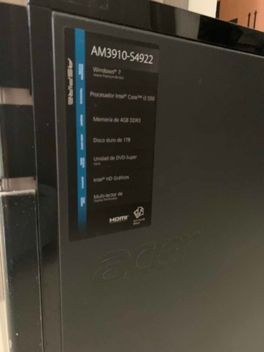Computador Acer,todo Incluido! Envió Gratis!, 1tb (Usado)