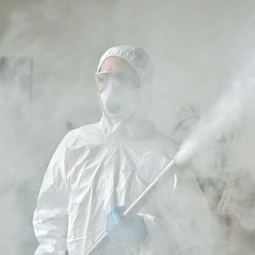 Imagen 4 de 10 de Liquido Sanitizante Para Maquina De Humo Desinfectante 3.8l