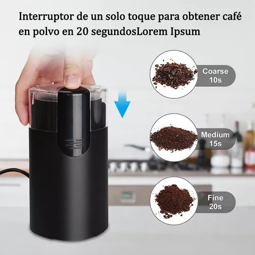 Moledor Molinillo Eléctrico De Café Granos Y Semillas