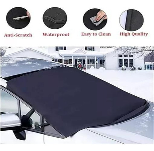 Cubre Parabrisas Con Imanes, Protector Sol Auto Camionetas