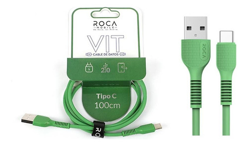 Cable Tipo C, 100cm. Roca Mobile