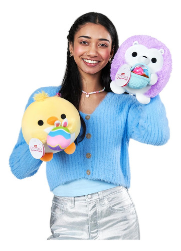 Edición De Pascua De Felpa Snackles De 8 Pulgadas De Zuru, C