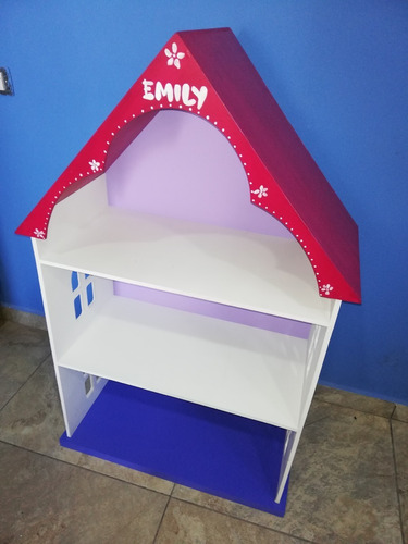 Casita De Muñeca Barbie En Mdf