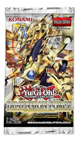Yu-gi-oh Dimension Force 2 Sobres