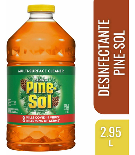 Desinfectante Multisuperficie Piñe-sol. 2.95l