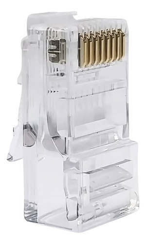 Satra Conector Ez Plug Rj45 Cat 5e Caja 100 Unidades