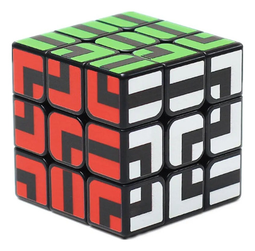 Labirinto De Cubo Z, Tipo 3x3x3, Quebra-cabeça, Cubo Mágico,