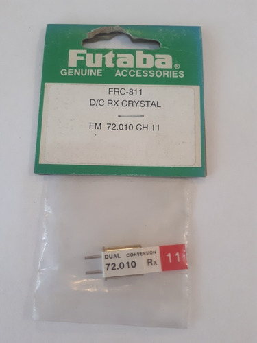 Cristal Para Radio Futaba Fcr 811 Rx Fm 72.010 Ch.11