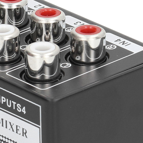 Mixer De 4 Canais Cx400 Mini Estéreo Passivo Estéreo Portáti
