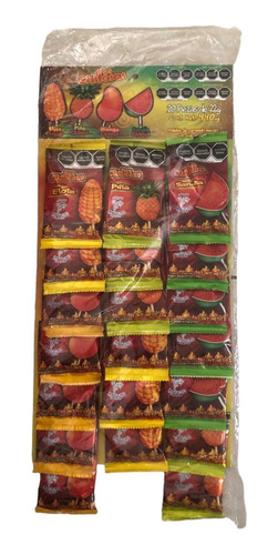 Paleta Chile Surtida 40 Pz Miguelito Elote Piña Sandia Mango