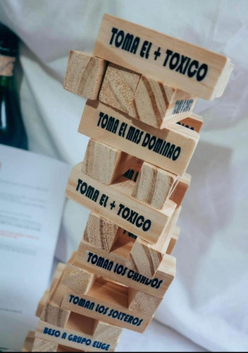 Jenga Drink: Diversión Y Risas En Cada Torre - Jugando Games