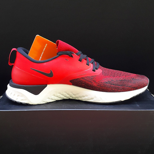Tênis Nike Odyssey React 2 Flyknit Vermelho Corrida Original