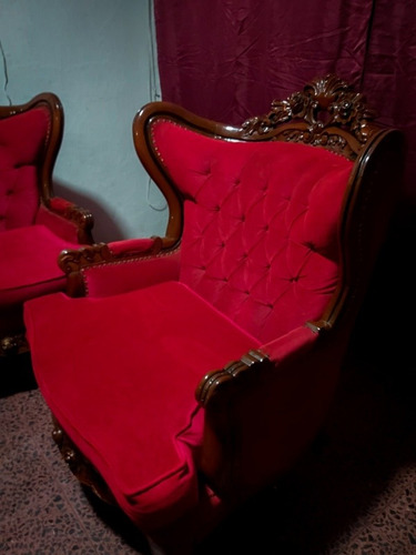 Imagen 3 de 4 de Muebles Luis Xv Antiguos De Caoba