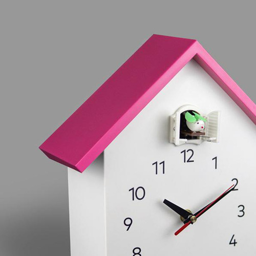 Imagen 8 de 8 de Regalo De Cumpleaños Del Reloj Decorativo Silencioso Rosado
