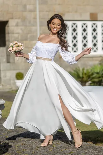 Vestido madrinha cheap soltinho