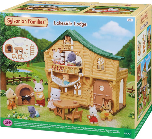 Sylvanian Families La Cabaña Del Lago Ternurines Calico