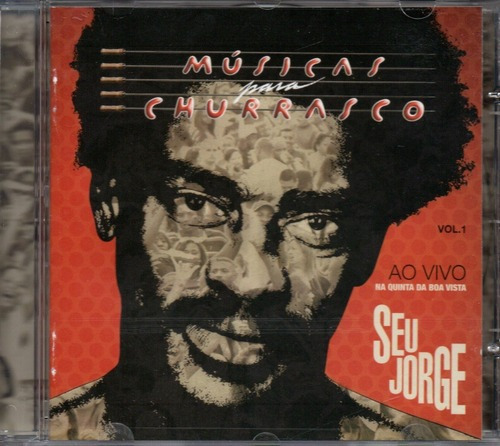 Cd Seu Jorge Músicas Para Churrasco Vol. 1