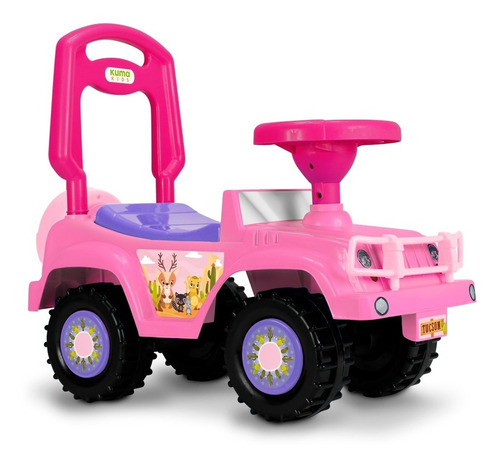 Andador Bebe Caminador Patapatabebe Andarin 2 En 1 Tucson Color Rosa