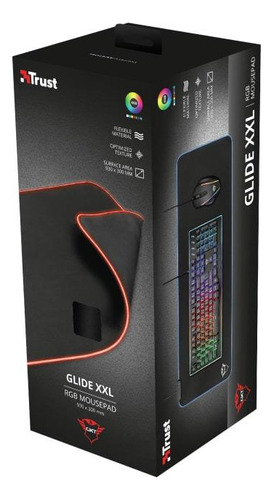 Mouse Pad Rgb Xxl Trust Gxt 764 Glide 93x30cm Designed For G