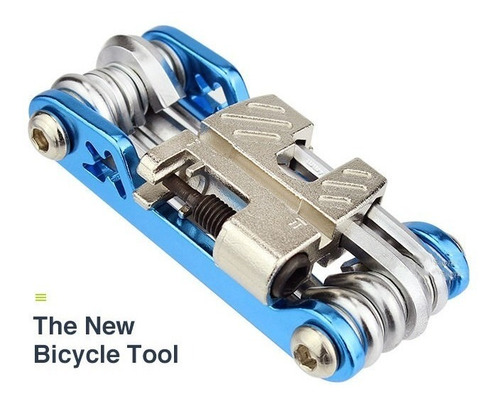 Imagen 3 de 4 de Multiherramienta 10 En 1 Para Bicicleta. Ciclismo