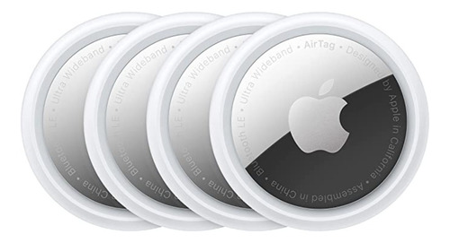 Imagen 1 de 6 de Apple Airtag Rastreador Pack 4 Unidades 