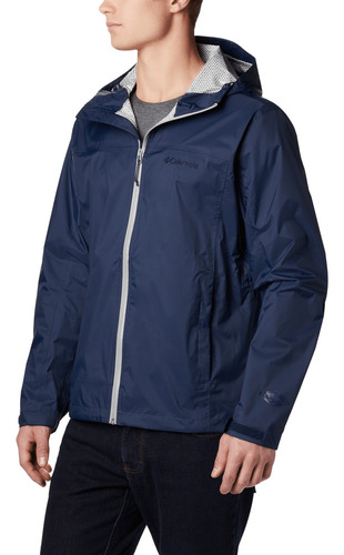 Campera Columbia Evapouration Impermeable Hombre Trekking